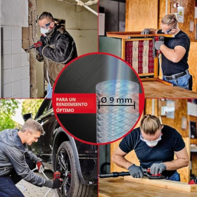 Einhell TC PC 45 pneumatic chisel hammer set with 4-piece chisel set
