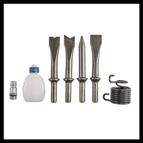 Einhell TC PC 45 pneumatic chisel hammer set with 4-piece chisel set