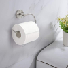Juego de accesorios de baño de acero inoxidable, 6 piezas, con toallero y ganchos.