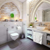 Juego de accesorios de baño de acero inoxidable, 6 piezas, con toallero y ganchos.