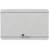 Mikken 4 botellas de vidrio de 500 ml con tapas plateadas, tapas de repuesto y etiquetas.