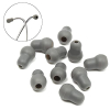 Tapones para los oídos de silicona BODYART, 10 unidades, para estetoscopio Littmann