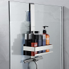 Stainless steel shower shelf (SUS 304) for hanging on the shower wall