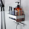 Stainless steel shower shelf (SUS 304) for hanging on the shower wall
