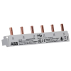 Шина ABB PS3/6, 3-полюсна, 2 x 6 модулів, 10 мм²
