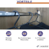 Barra extensible para armario Vasalat de 60 a 90 cm