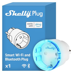 Shelly AZ WiFi socket type F 12 A with power measurement, app control and timer