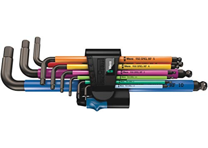 Wera Allen Key Set, 9-piece, Multicolor Wera Allen Key Set, 9-piece, Multicolor