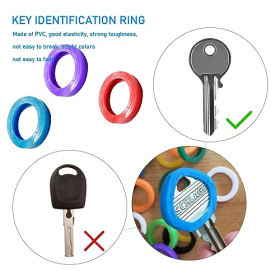 40-piece key cap set for color-coded key identification