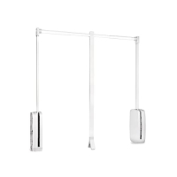 Emuca Sling Clothes Lift for Wardrobe with Adjustable Width
