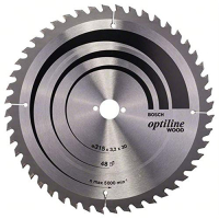 Bosch Professional Optiline Wood Kreissägeblatt 315 × 30 mm, 48 Zähne