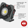 Akku-LED-Arbeitsleuchte SH 1000 MA Brennenstuhl mit Magnet und Karabiner