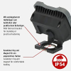 Akku-LED-Arbeitsleuchte SH 1000 MA Brennenstuhl mit Magnet und Karabiner