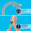 Vitalioflex Metallbrauseschlauch GROHE 1,25 m, knickfest, Chrom