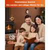 6-blade fireplace fan without electricity – Quiet, heat-powered stove fan