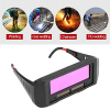Automatic welding goggles with solar darkening for TIG, MIG and gas welding