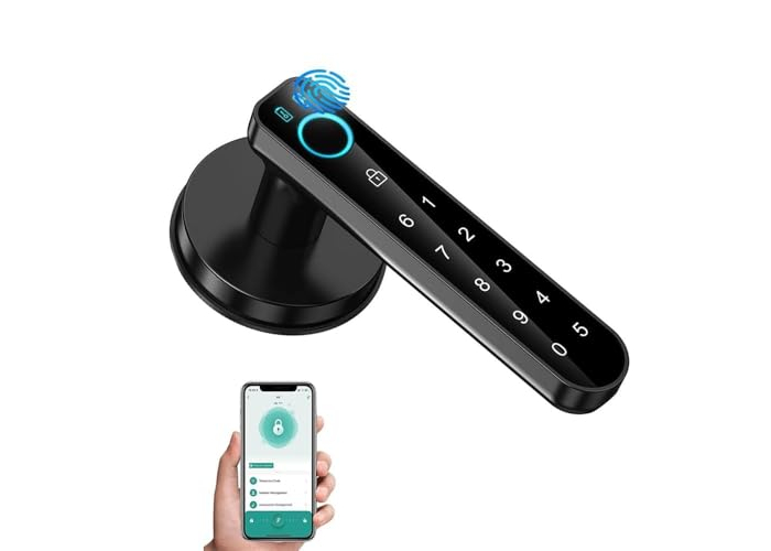 9-in-1 Smart Door Lock with Touch Keypad – Digital Lock for Home and Office 9-in-1 Smart Door Lock with Touch Keypad – Digital Lock for Home and Office