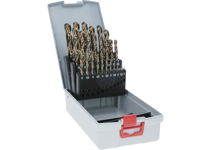 Bosch HSS-Co Metallbohrer-Set 1–13 mm für präzises Bohren Bosch HSS-Co Metallbohrer-Set 1–13 mm für präzises Bohren