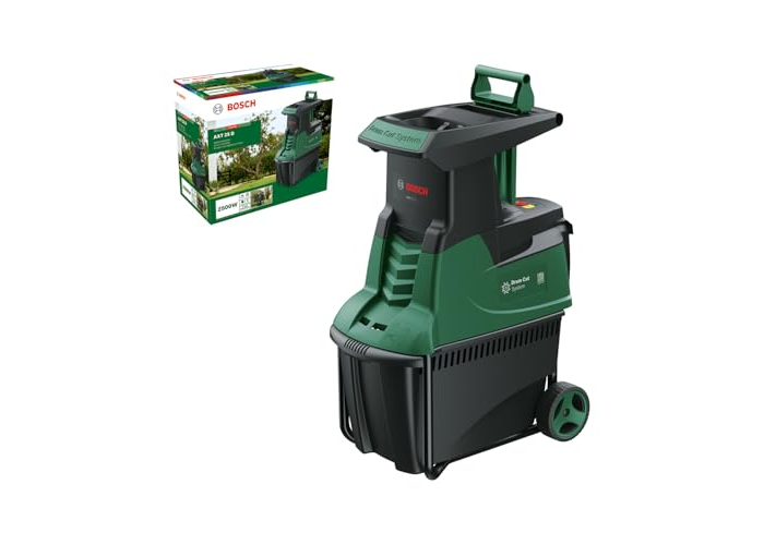Bosch AXT 25 D Leise Gartenhäcksler mit leistungsstarkem Häckelwerk Bosch AXT 25 D Leise Gartenhäcksler mit leistungsstarkem Häckelwerk