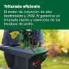 Bosch AXT 25 D Leise Gartenhäcksler mit leistungsstarkem Häckelwerk