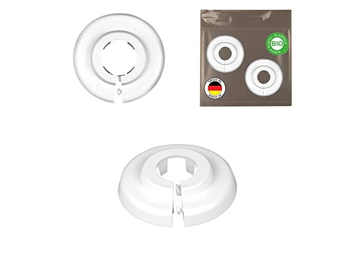 FUX Organic Heizrohrrosetten Set für Einzelrohre 2-teilig FUX Organic Heizrohrrosetten Set für Einzelrohre 2-teilig