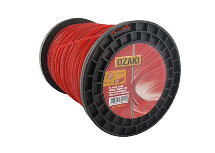 OZAKI Nylon Fadenspule quadratisch 200 m Ø 3,3 mm Hochfest OZAKI Nylon Fadenspule quadratisch 200 m Ø 3,3 mm Hochfest