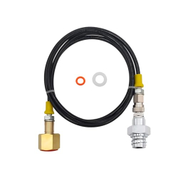 rovrai CO₂-Adapter-Hochdruckschlauch für Grohe Blue Home, 1,5 m