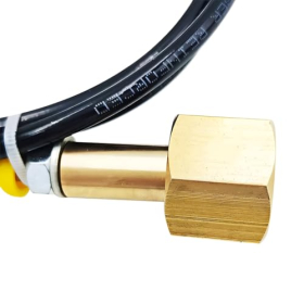 rovrai CO₂-Adapter-Hochdruckschlauch für Grohe Blue Home, 1,5 m