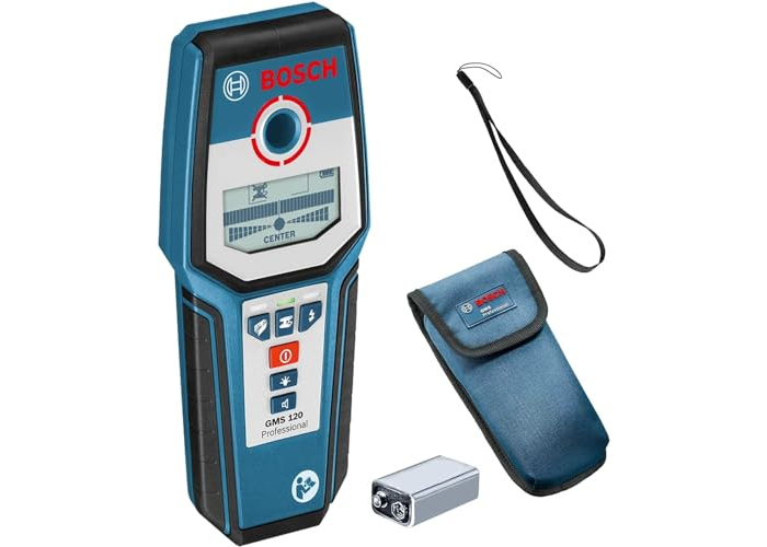 Bosch Professional Ortungsgerät GMS 120 für Holz, Metall und Leitungen Bosch Professional Ortungsgerät GMS 120 für Holz, Metall und Leitungen