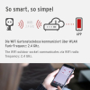 brennenstuhl Connect WLAN-Gartensteckdose mit Erdspieß, 2-fach, 3 m  