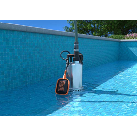 Black+Decker BXUP750XCE Klarwasser-Tauchpumpe 750 W 1100 l/h 8,5 m