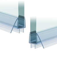 Juntas de estanqueidad para mamparas de ducha WITEN&NOCK de 60 cm para vidrio de 8 a 10 mm