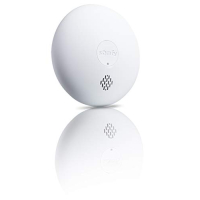 Somfy 1870289 – Detector de humo inteligente con sirena de 85 dB y compatibilidad con Somfy Protect