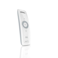 Somfy Situo 5 Variation RTS remote control, blind control with wheel, Pure