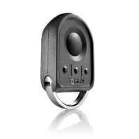 Mando a distancia Somfy 1870880 Keygo io para controlar 4 motores io para puertas de garaje o peatonales