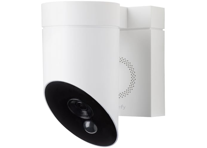 Somfy Outdoor HD Camera 1080p, Motion Detector, Siren, White Somfy Outdoor HD Camera 1080p, Motion Detector, Siren, White