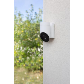 Somfy Outdoor HD-Kamera 1080p, Bewegungsmelder, Sirene, Weiß