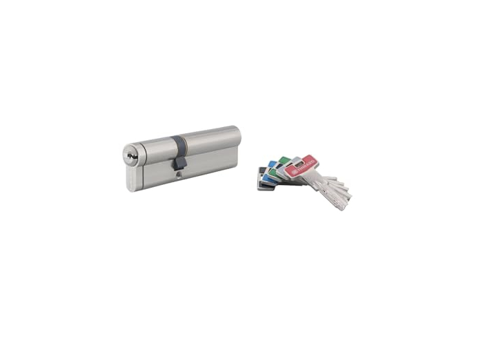 Transit 2 THIRARD double cylinder with drill protection and anti-snap, nickel Transit 2 THIRARD double cylinder with drill protection and anti-snap, nickel