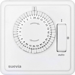 Suevia SU280447 – Analogue timer (1200 W, IP20, program on/off)