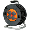 Zenitech Baustellen-Kabeltrommel IP44 mit 4 Steckdosen, 40 m