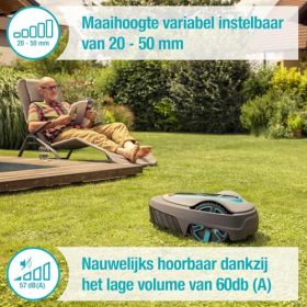 Gardena smart SILENO city 250 м² версия FR/NL