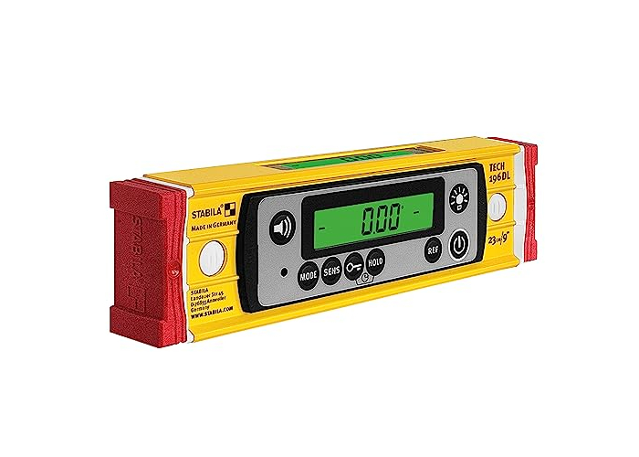 STABILA TECH 196 DL 23 cm Digitales Wasserwaage, IP67, 2 Displays, kalibrierfrei STABILA TECH 196 DL 23 cm Digitales Wasserwaage, IP67, 2 Displays, kalibrierfrei