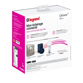 LEGRAND - Pack básico para enchufe móvil y bombilla orientable