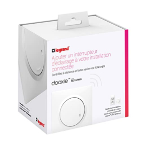 Legrand Dooxie – Регулятор світла з Netatmo, 5-125 Вт LED, білий