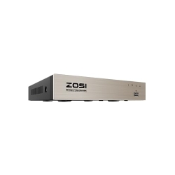 DVR híbrido ZOSI 3K Lite de 8 canales: reconocimiento de IA, acceso remoto y multicámara