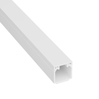 D-Line 1D1616W self-adhesive cable trunking, 16 × 16 mm, 1 m, white