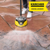 Kärcher T-Racer T 7 Plus - protector contra salpicaduras, para superficies grandes, dos boquillas planas, mango para postura erguida, boquilla eléctrica, boquilla de enjuague