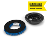 Kärcher replacement brush head with microfiber bristles for Kärcher WB 130 Car&Bike brushes