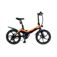 Blaupunkt Fiene  20 Zoll E-Faltrad Orange/Schwarz