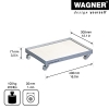 WAGNER loading area MM 1184-41 x 31 cm